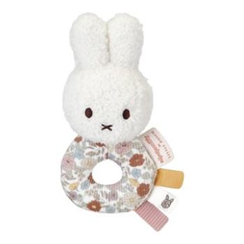 Chrastítko králíček Miffy Vintage Kytičky (8713291667617)