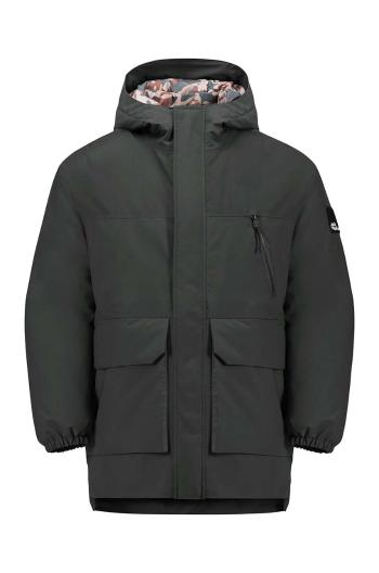 Dětská bunda Jack Wolfskin TEEN 2L INS černá barva