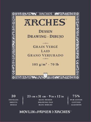 Arches Sketch Skicář 23 x 31 cm 105 g