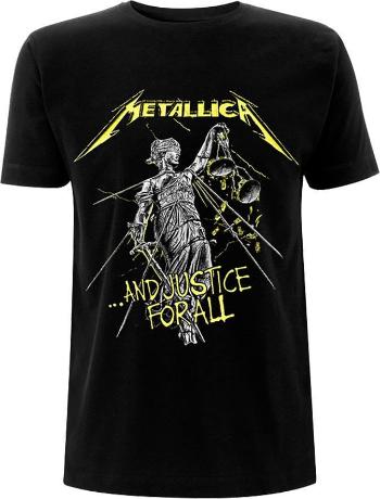 Metallica Tričko And Justice For All Tracks Unisex Black M