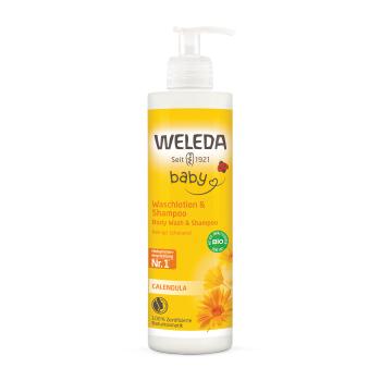 Weleda Měsíčkový mycí krém a šampon (Body Wash & Shampoo) 400 ml