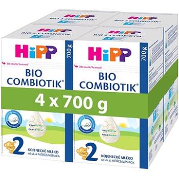 HiPP BIO Combiotik 2, od uk. 6. měsíce,  4× 700 g (4062300401952)