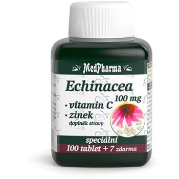 MedPharma Echinacea 100 mg + Vitamin C + Zinek - 107 tbl. (8594045470550)