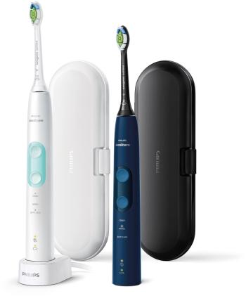 Elektromos fogkefe Philips Sonicare ProtectiveClean HX6851/34 Gum Health White and Navy Blue