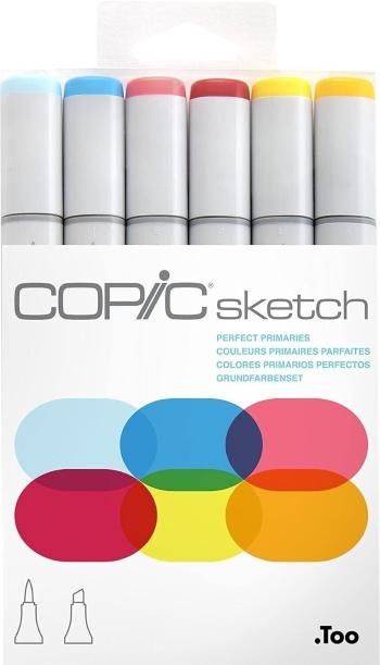 Copic Sketch Fixy Perfect Primaries 6 ks