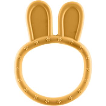 Zopa Silicone Teether Rabbit kousátko Mustard Yellow 1 ks