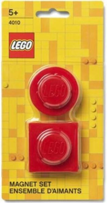 LEGO magnetky, set 2 ks (červené)