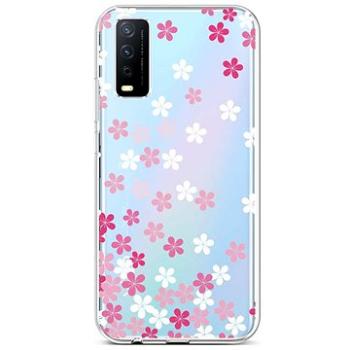 TopQ Vivo Y20s silikon Pink Blossom 67004 (Sun-67004)