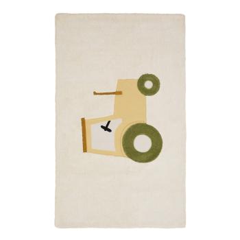 Elefántcsont színű pamut gyerek szőnyeg 90x150 cm Pecky – Kave Home