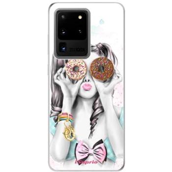 iSaprio Donuts 10 pro Samsung Galaxy S20 Ultra (donuts10-TPU2_S20U)