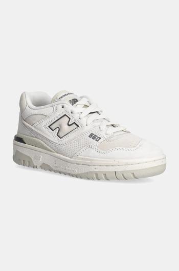 Semišové sneakers boty New Balance 550 béžová barva, BBW550RF