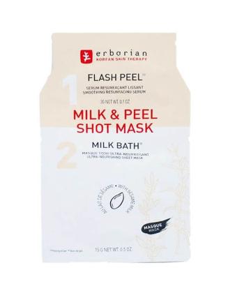 Erborian Vyživující pleťová maska (Milk & Peel Shot Mask) 18 g