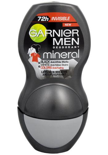 Garnier Minerální antiperspirant Invisible Roll-on pro muže 50 ml