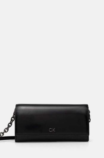 Peněženka Calvin Klein černá barva, K60K612423