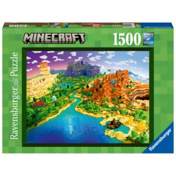 Puzzle Minecraft: Svět Minecraftu 1500 dílků