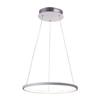 Candellux Bílé závěsné LED svítidlo Lune kulaté 29cm 18W 31-64639