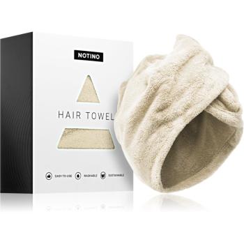 Notino Spa Collection Hair Towel uterák na vlasy Beige 1 ks
