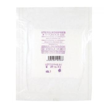 STERIWUND Gáza hydrofilná kompresia sterilná 7,5 x 7,5 cm 2 kusy