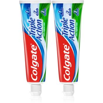 Colgate Triple Action Original Mint zubní pasta 2x75 ml