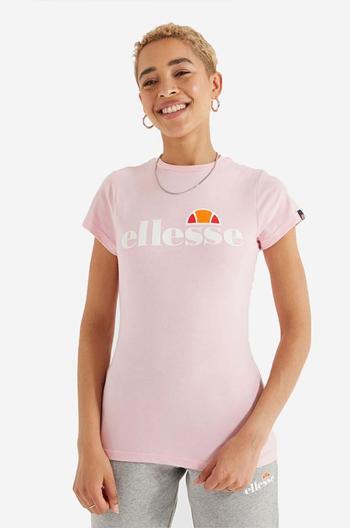 Tričko Ellesse růžová barva, SGK11399-WHITE