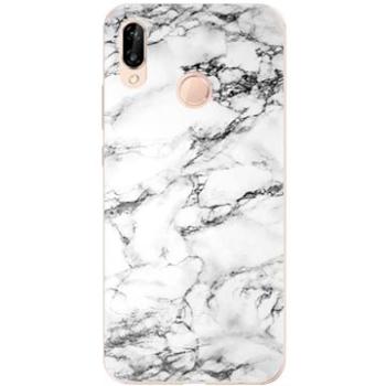 iSaprio White Marble 01 pro Huawei P20 Lite (marb01-TPU2-P20lite)