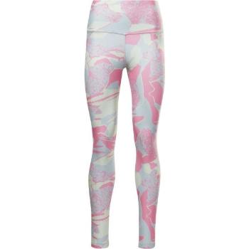 Reebok WOR AOP TIGHT Dámské legíny, mix, velikost