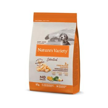 Natures Variety Selected junior s kuřecím granule 10 kg