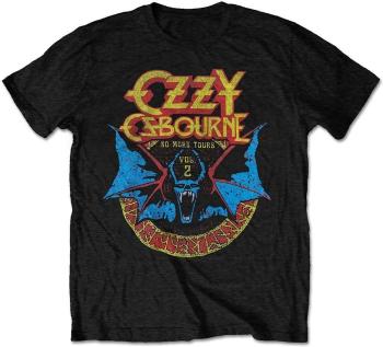 Ozzy Osbourne Tričko Bat Circle Unisex Black 2XL