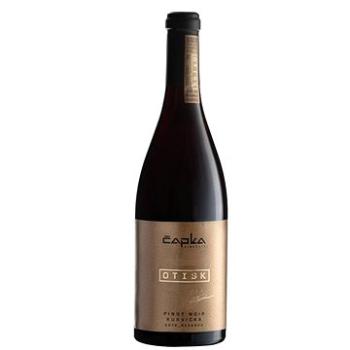 VINAŘSTVÍ ČAPKA Pinot noir výběr z hroznů 2018 - Kukvička 0,75l (8594200980566)