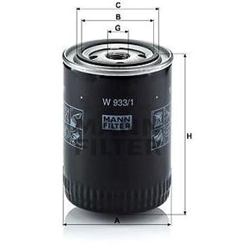 MANN-FILTER W933/1 pro vozy FORD, NISSAN (W933/1)