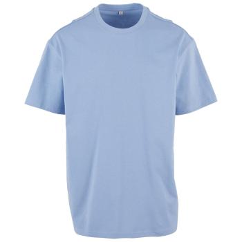 Build Your Brand Pánské tričko Heavy Oversize Tee - Světle modrá | L