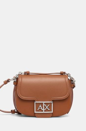 Kabelka Armani Exchange hnědá barva, 949170 4F788