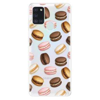 Odolné silikonové pouzdro iSaprio - Macaron Pattern - Samsung Galaxy A21s