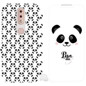 Flipové pouzdro na mobil Nokia 4.2 - M030P Panda Amálka (5903226891689)