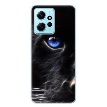 Odolné silikonové pouzdro iSaprio - Black Puma - Xiaomi Redmi Note 12 5G