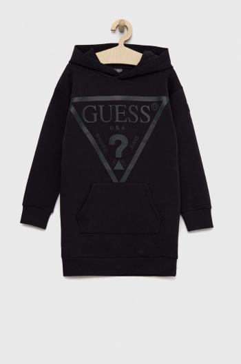 Dívčí šaty Guess šedá barva, mini