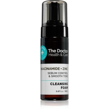 The Doctor Niacinamide + Zinc Sebum Control & Smooth Tone čisticí pěna s matujícím účinkem 150 ml