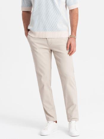 Ombre Clothing Kalhoty Bílá