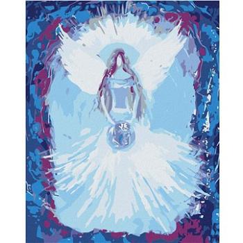 Diamondi - Diamantové malování - ANDĚLÉ OD LENKY - UNIVERSE ANGEL, 40x50 cm, bez rámu a bez vypnutí  (603584A)