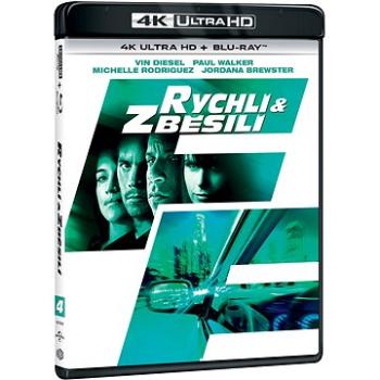 Rychlí a zběsilí (2 disky) - Blu-ray + 4K Ultra HD (U00088)