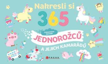 Nakresli si 365 jednorožců a jejich kamarádů - Clémentine Derodit