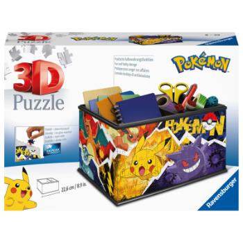 Puzzle 3D Úložná krabice Pokémon 216 dílků