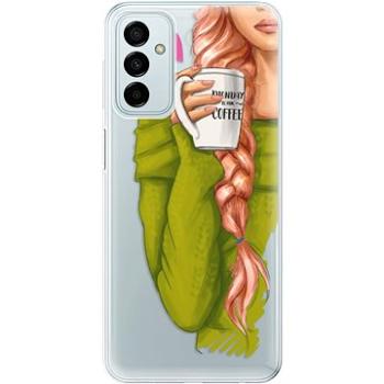 iSaprio My Coffe and Redhead Girl pro Samsung Galaxy M23 5G (coffread-TPU3-M23_5G)