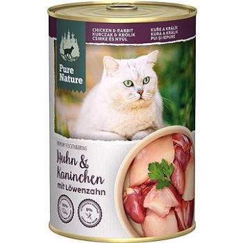 Pure Nature Cat Adult konzerva Kuře a Králík 400g (RD-PNCA00400CR-5783-CS)