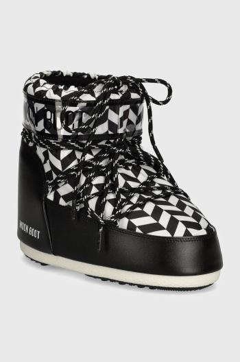 Sněhule Moon Boot MB ICON LOW OPTICAL černá barva, 80D1409550 NA02