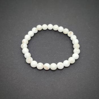 Magnezit golyó karkötő 6mm