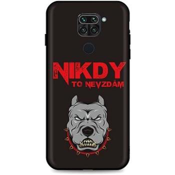 TopQ Xiaomi Redmi Note 9 silikon Nikdy to nevzdám 54130 (Sun-54130)