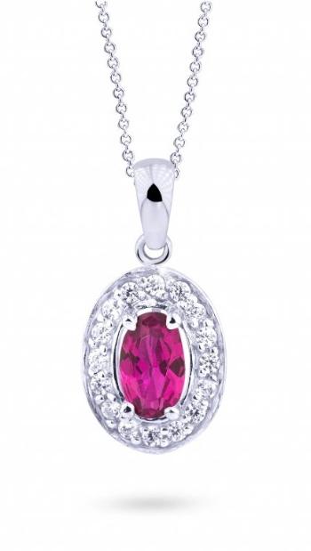 Cutie Jewellery Elegantní přívěsek z bílého zlata se zirkony Z8056-40-40-X-2