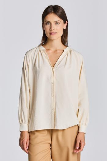 KOŠILE GANT D1. STAND COLLAR BLOUSE LINEN