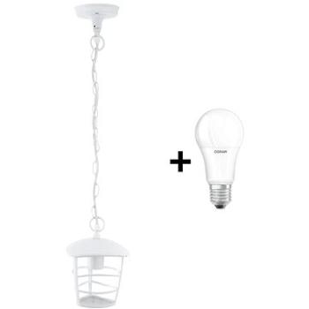 Eglo - LED Venkovní lustr 1xE27/8,5W/230V IP44 (58472)